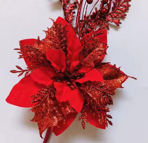 52 cm length Christmas decoration berry branch