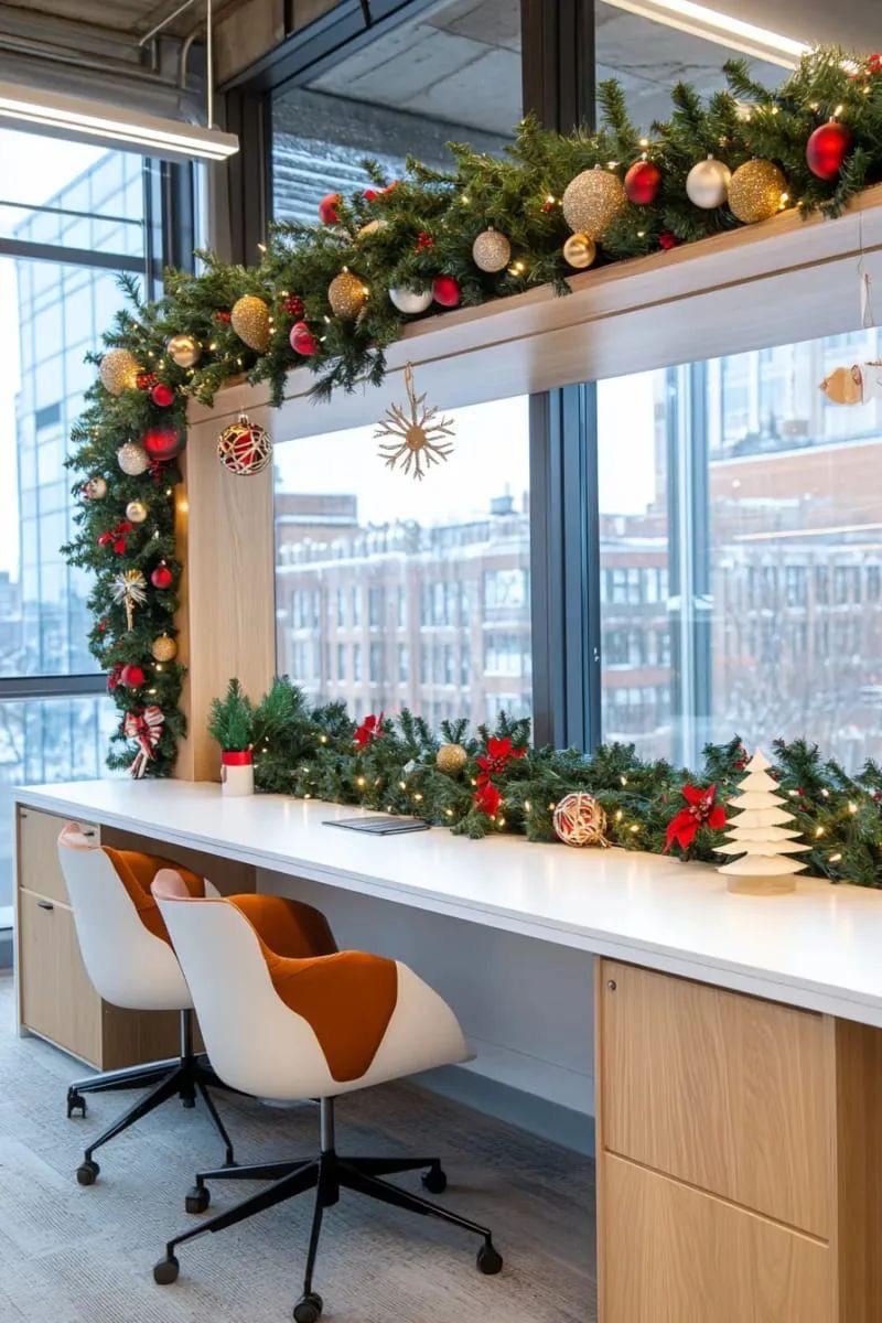 2.5M PVC Christmas Garland