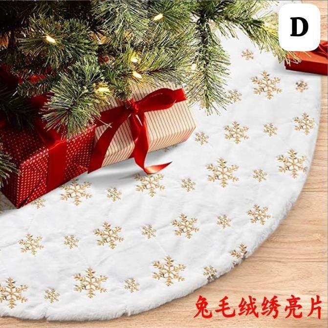 Christmas tree skirt (90 cm diameter)
