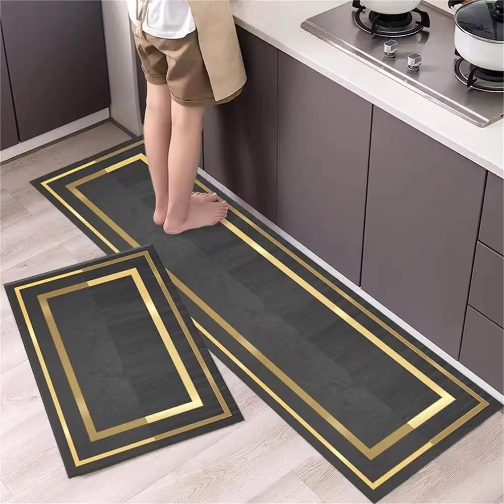High Quality 2PC Rubber Kitchen Mats