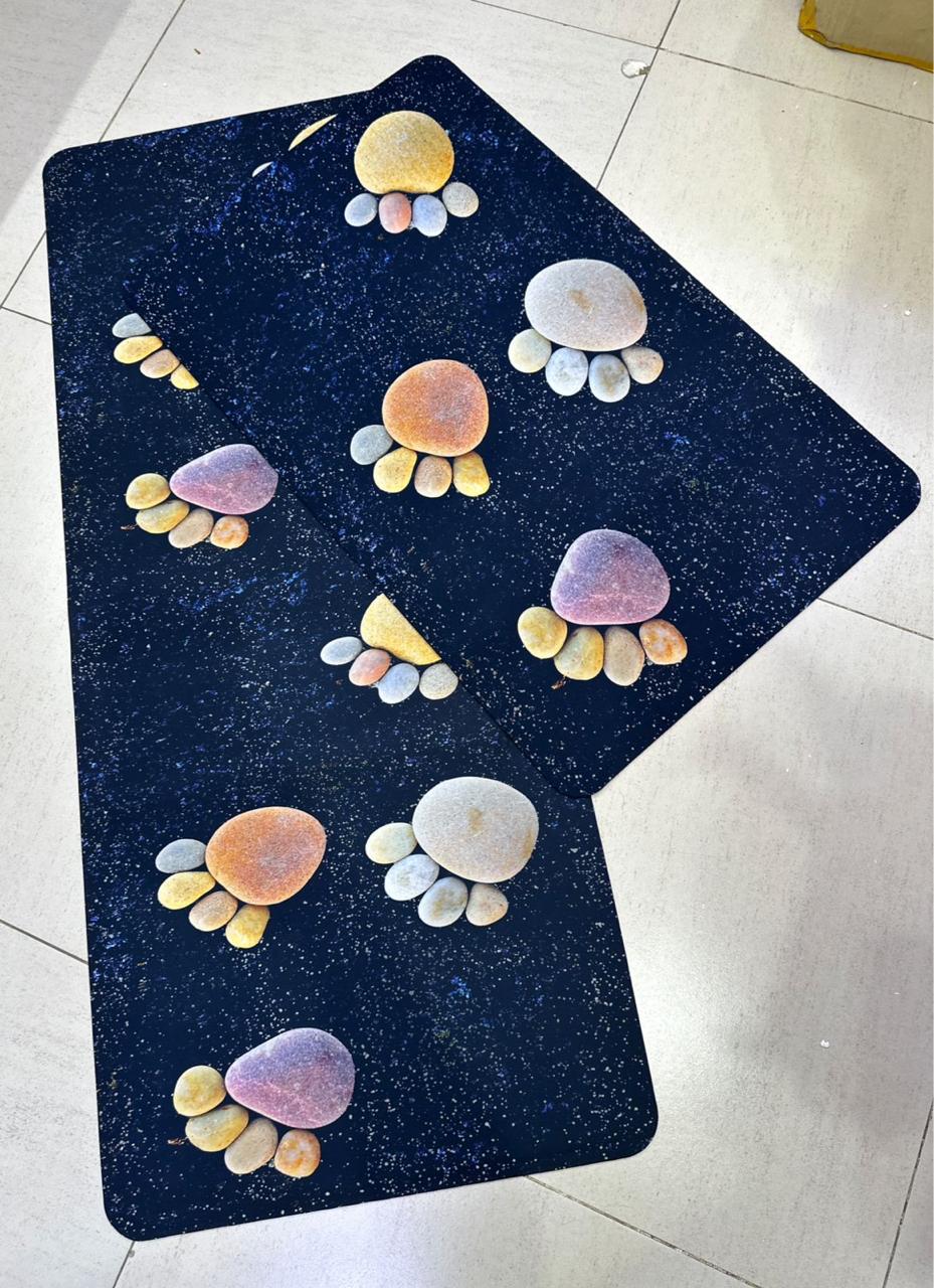 High Quality 2PC Rubber Kitchen Mats