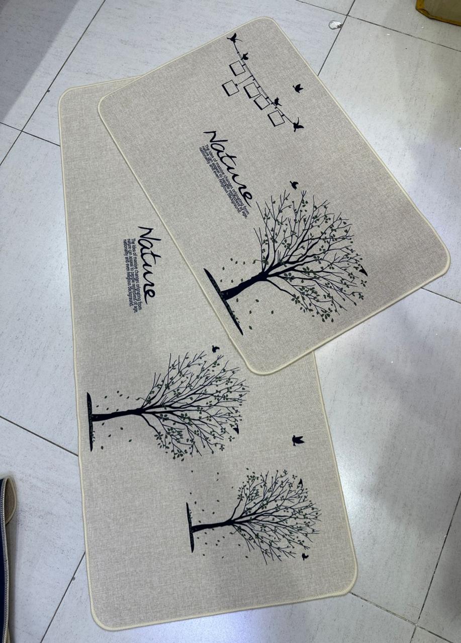 High Quality 2PC Rubber Kitchen Mats