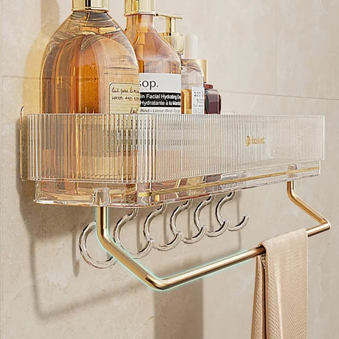 Acrylic No-Drill Shower Caddy