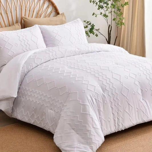 4 pcs Tufted duvet cover set