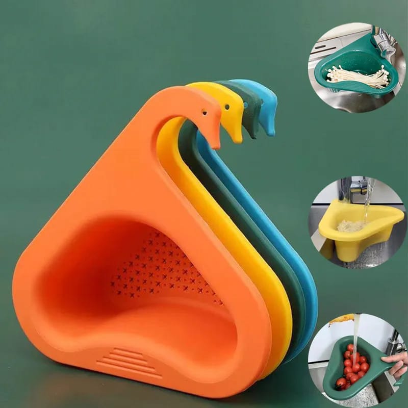 Drain basket kitchen water leftovers leftovers soup filter rack