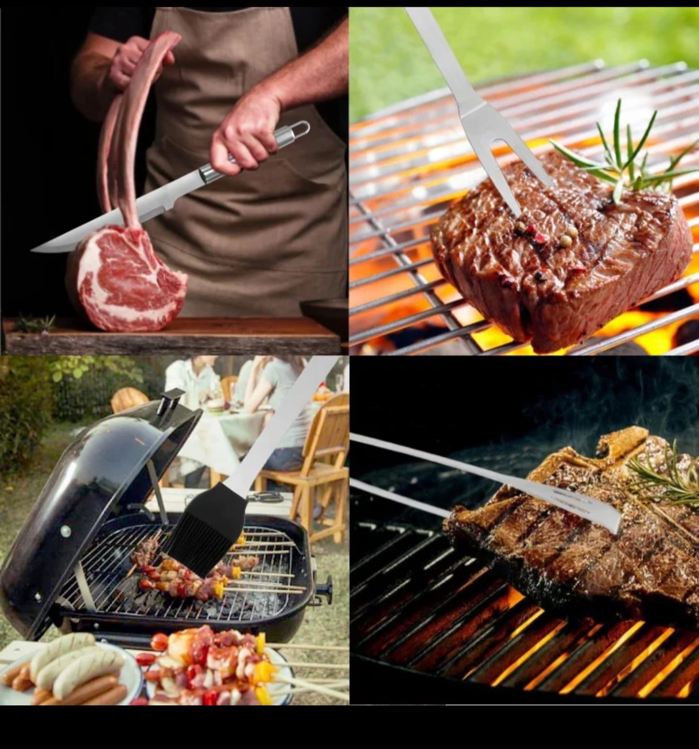 BBQ Accessories Kit with Portable Bag