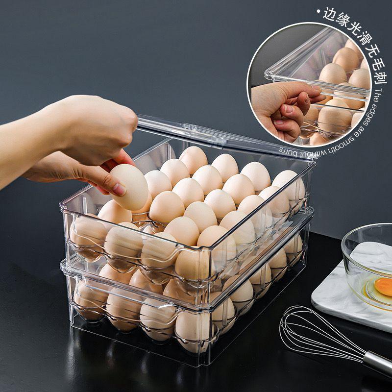 24 Pcs High Quality Acrylic Egg Holder