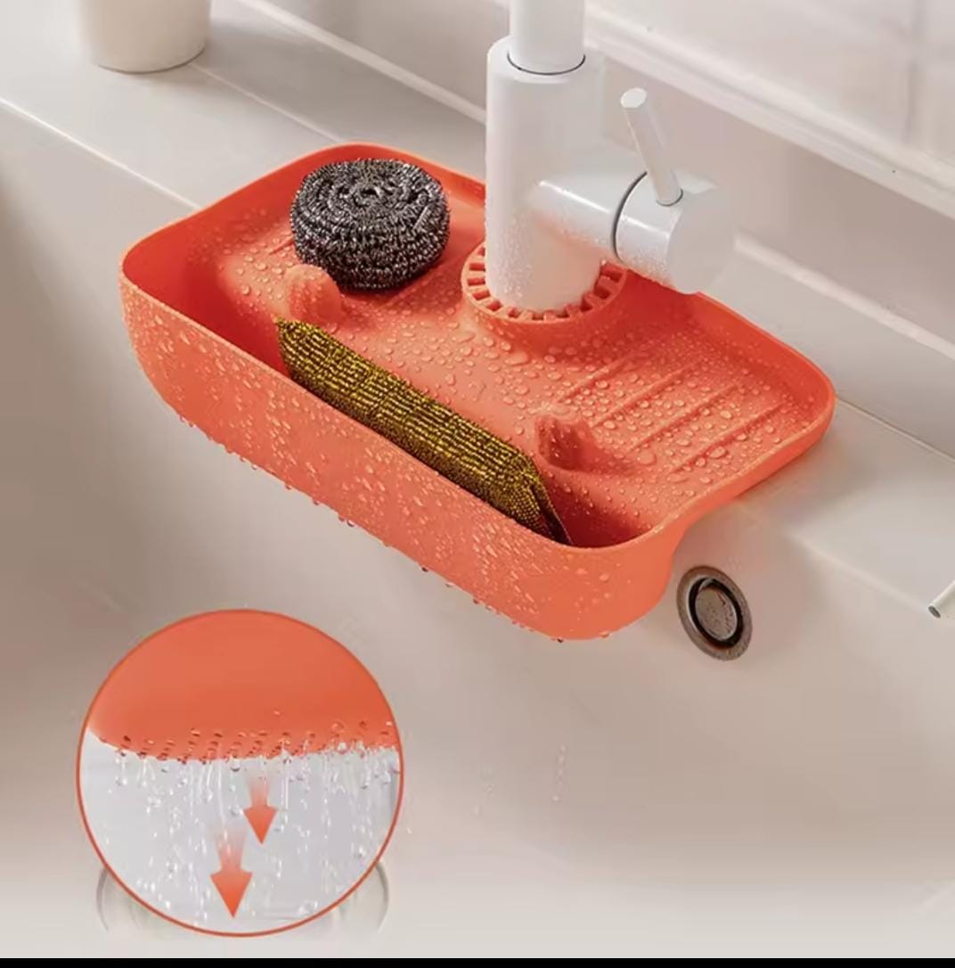 Sink Mat with Slope Design