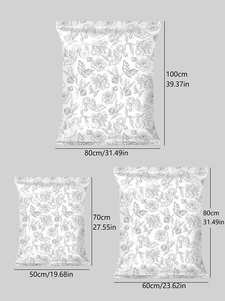 3pcs Compression Bag Vacuum Storage Bag