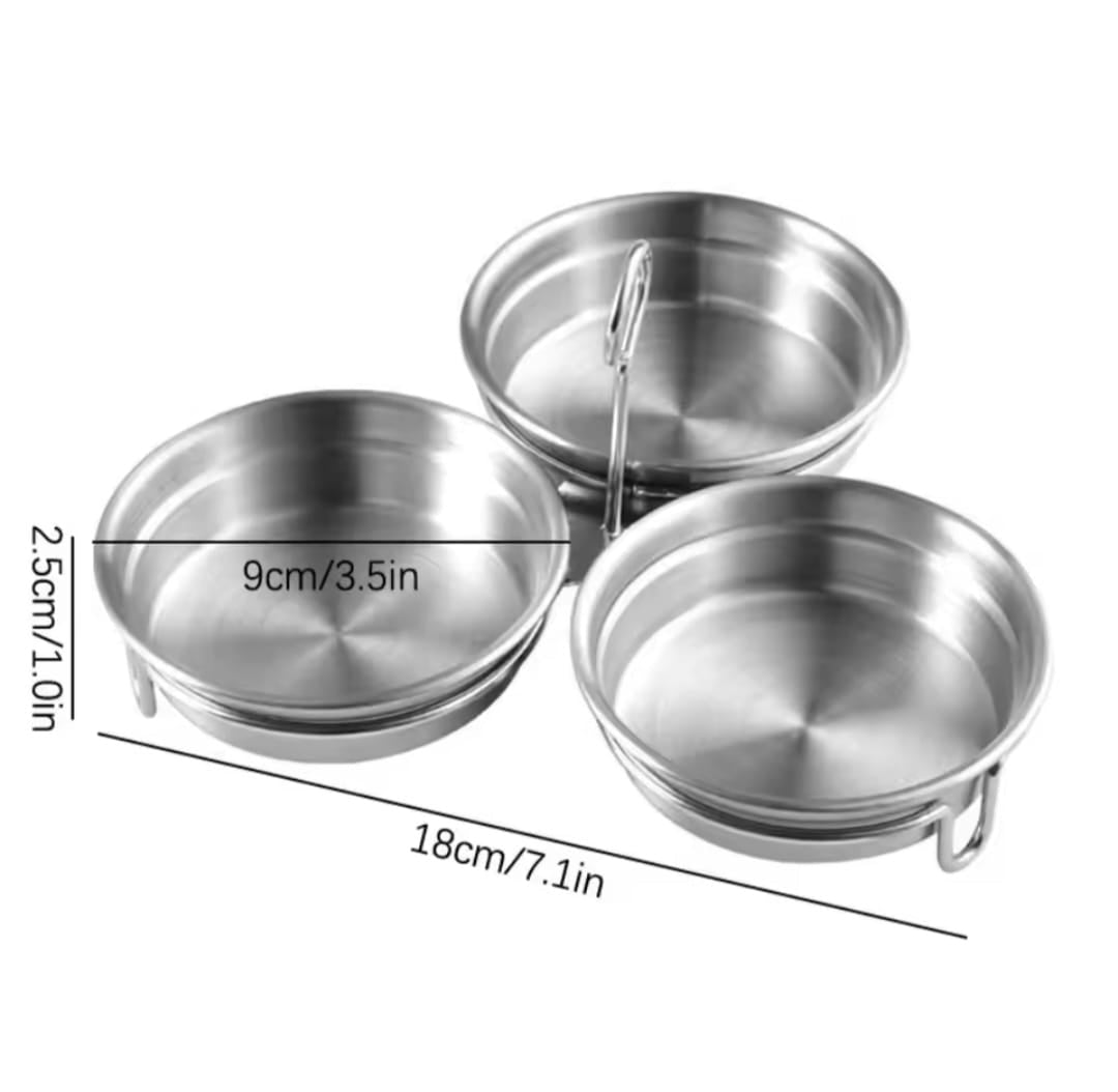 3 in 1 Stainless Steel Egg Poacher