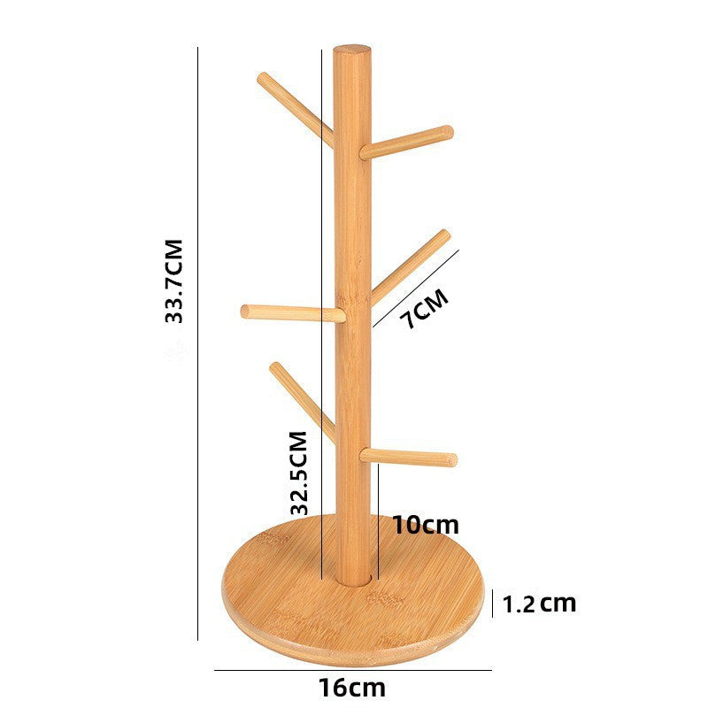 Creative Bamboo Cup Holder