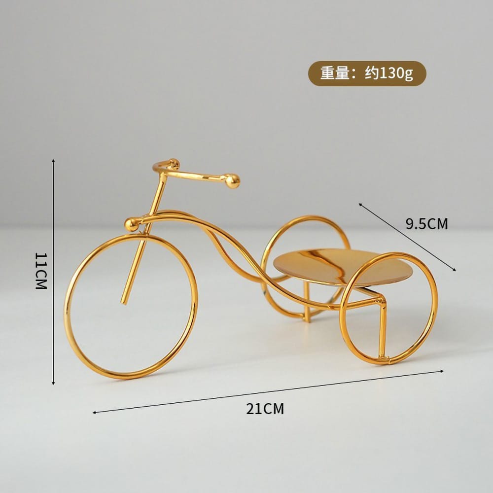 1 PC Tricycle Candle Holder Home Decorations