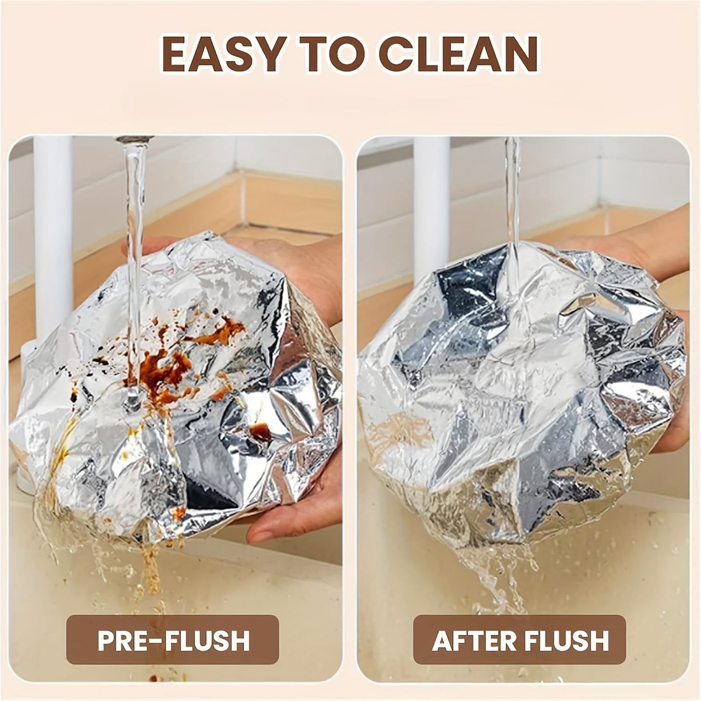 10pcs Aluminium Foil Cover