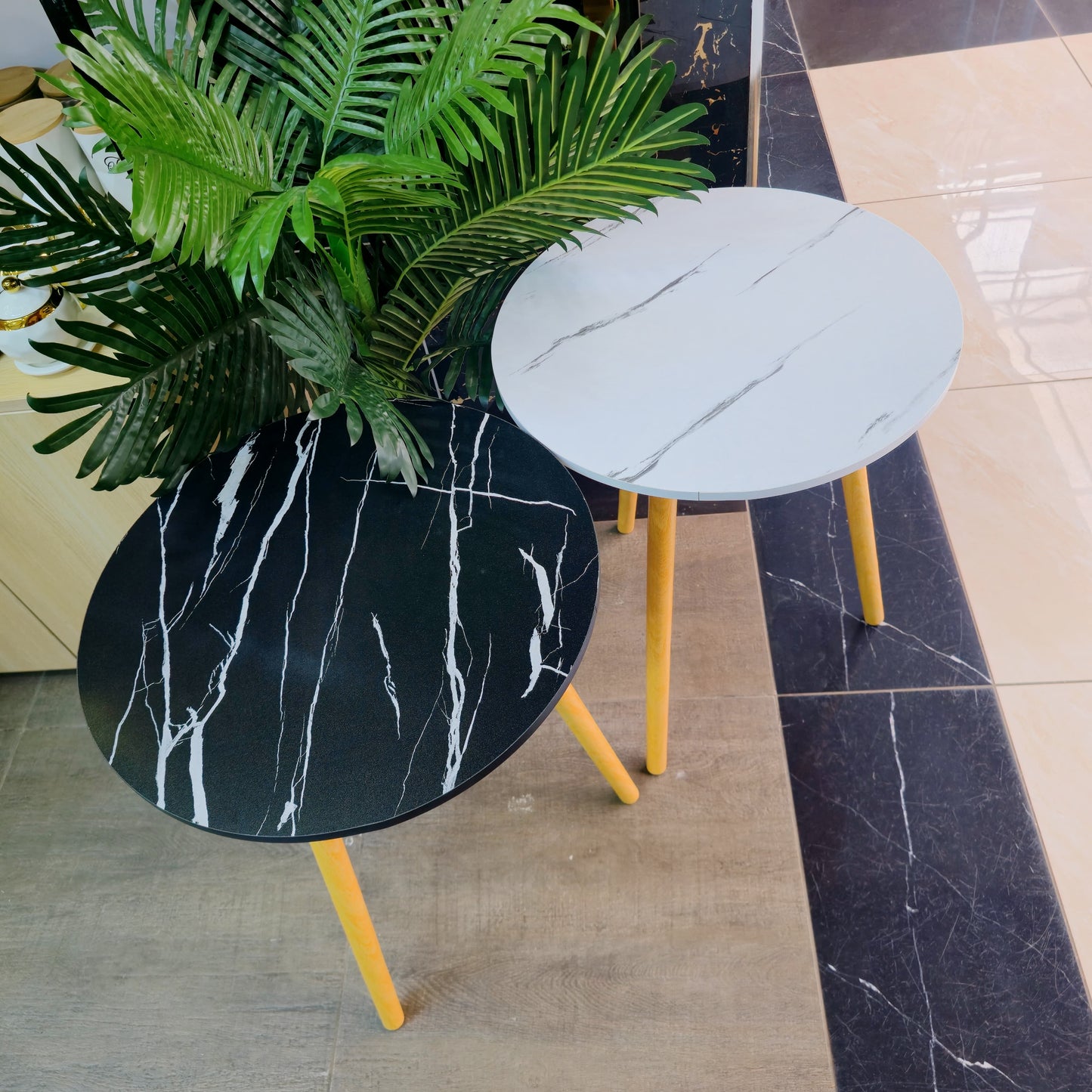 Nordic Style Round Coffee Tables