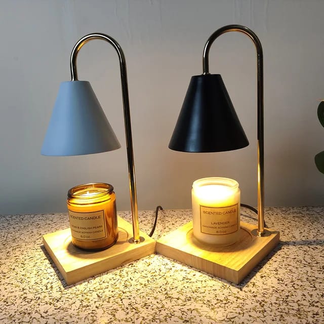 1pcs electric candle warmer( wood base)