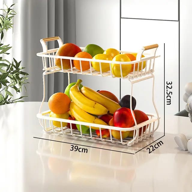 2 tier detachable Nordic metallic