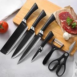 6PCS knife set with a non stick coating price
