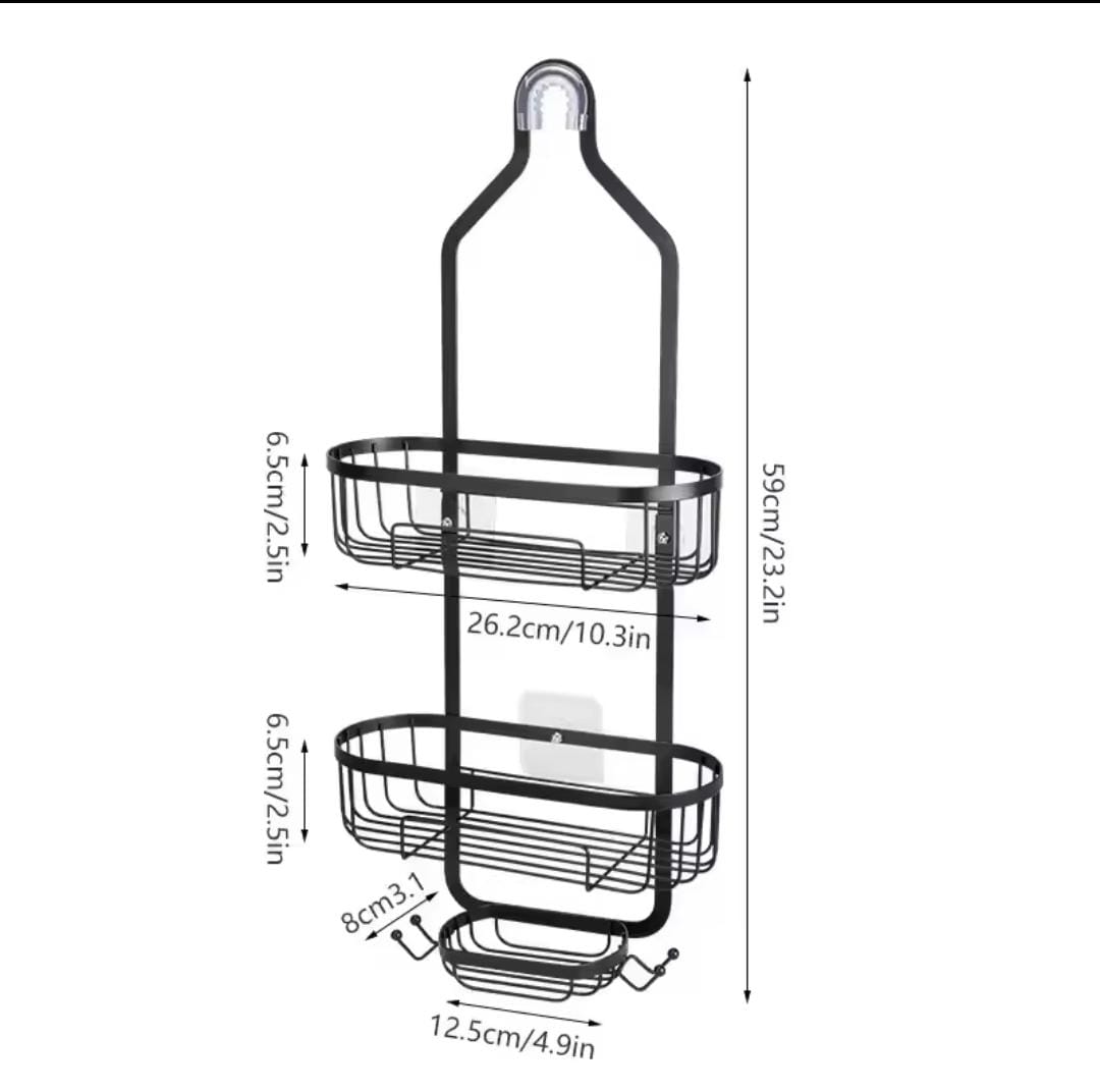 1pc Bathroom storage shower caddy.