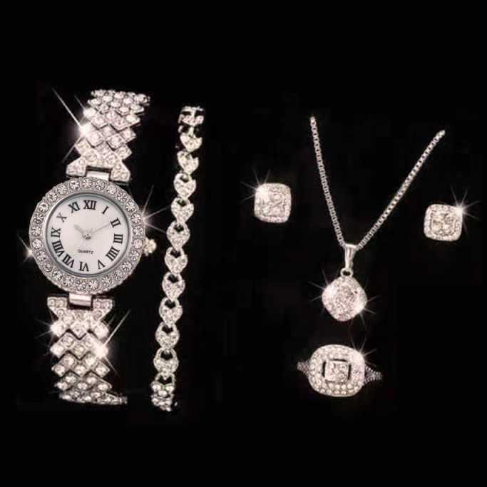 5 pcs Ladies watch gift sets