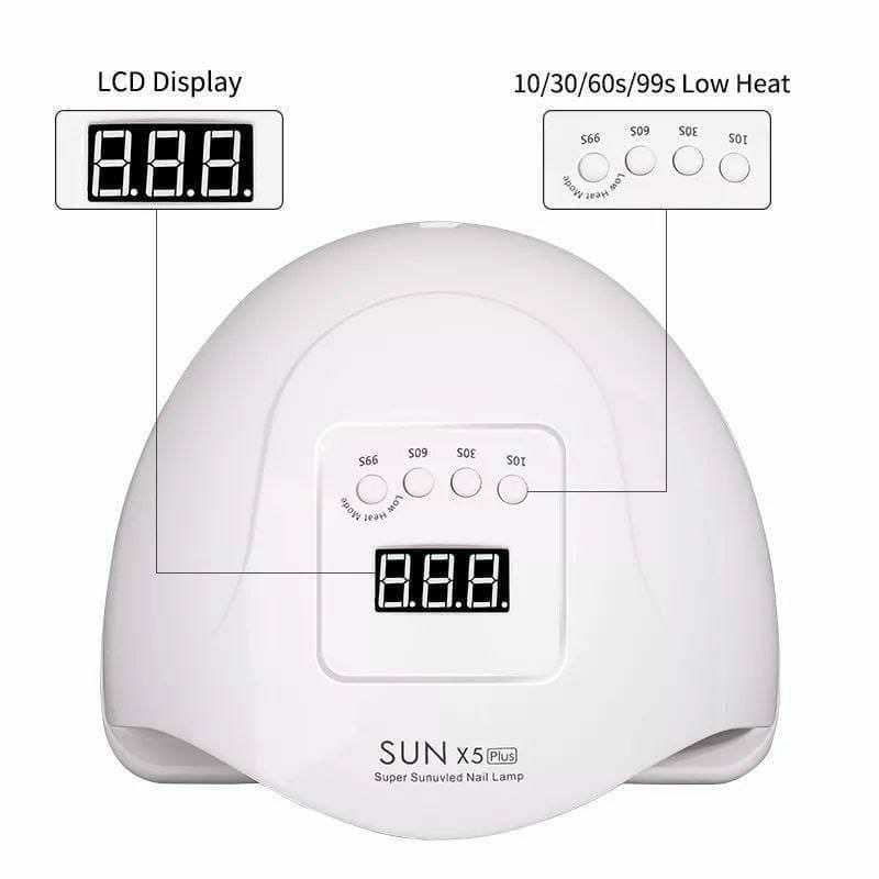 Professional UV/LED nail lamp dryer gel polish 1600