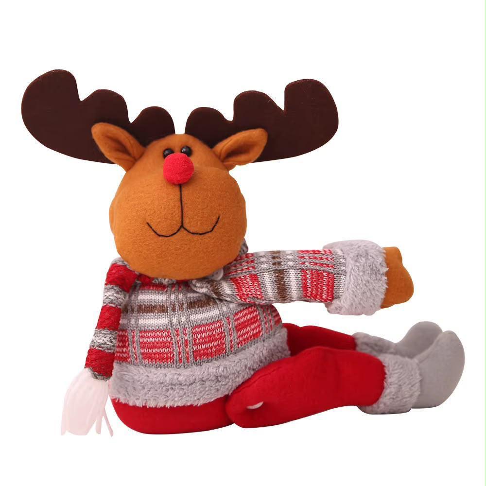 ✨Christmas Plush Snowman Curtain Tiebacks