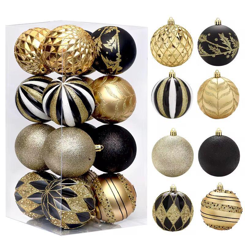 16pc christmas Ball (8cm)