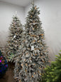 Premium 8ft Pre-Lit PVC Christmas Tree – 2.4m( 8ft)