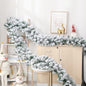 Christmas Snow flocked Garland-2.7M