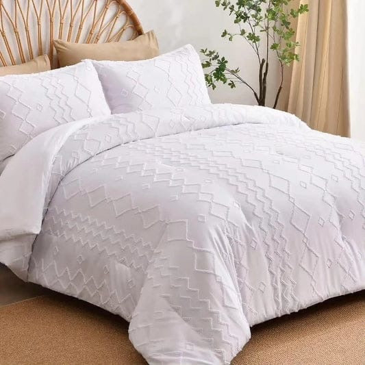 6*7 tufted duvet cover set