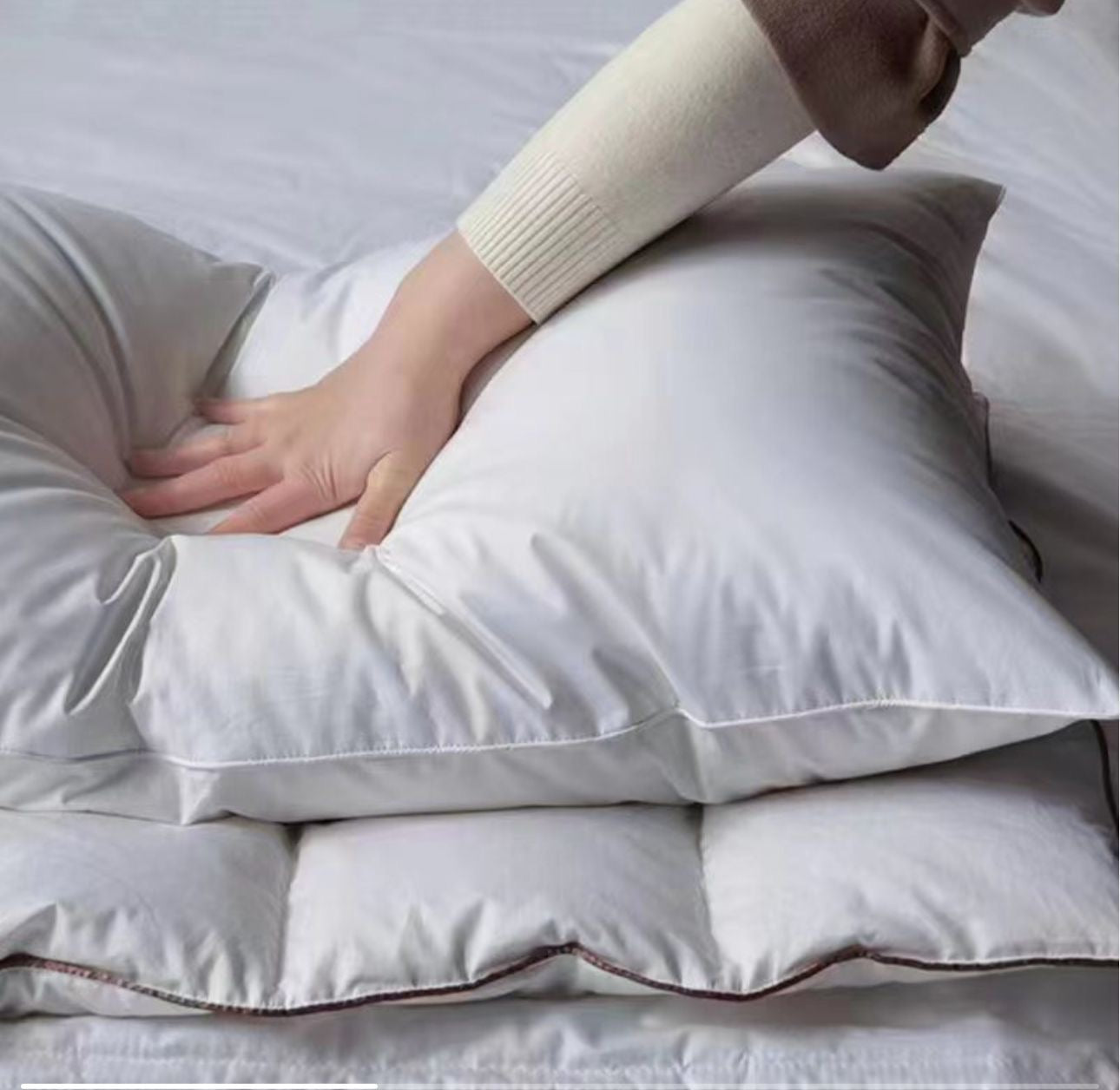 2 Pcs Set Cotton Pillows