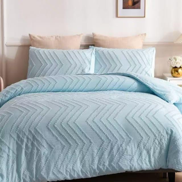 6*7 tufted duvet cover set