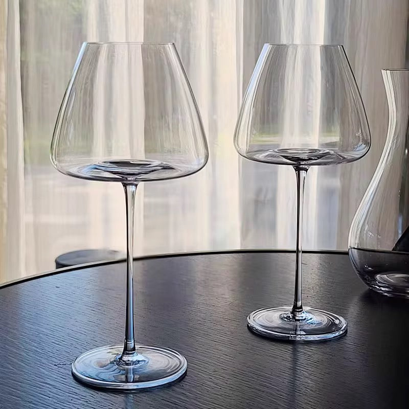 6pcs Flat Bottom 675ml Red Wine Glass