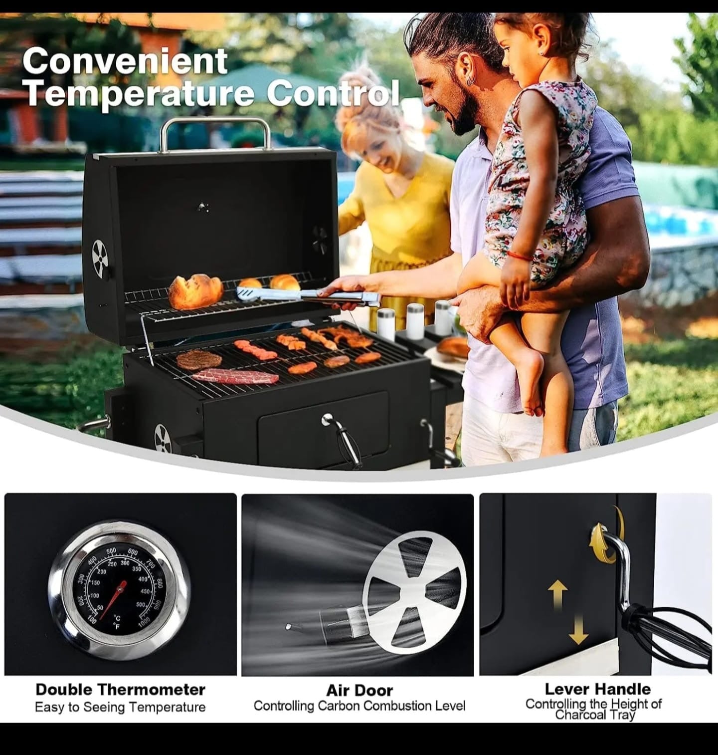 Heavy duty commercial BBQ Grill