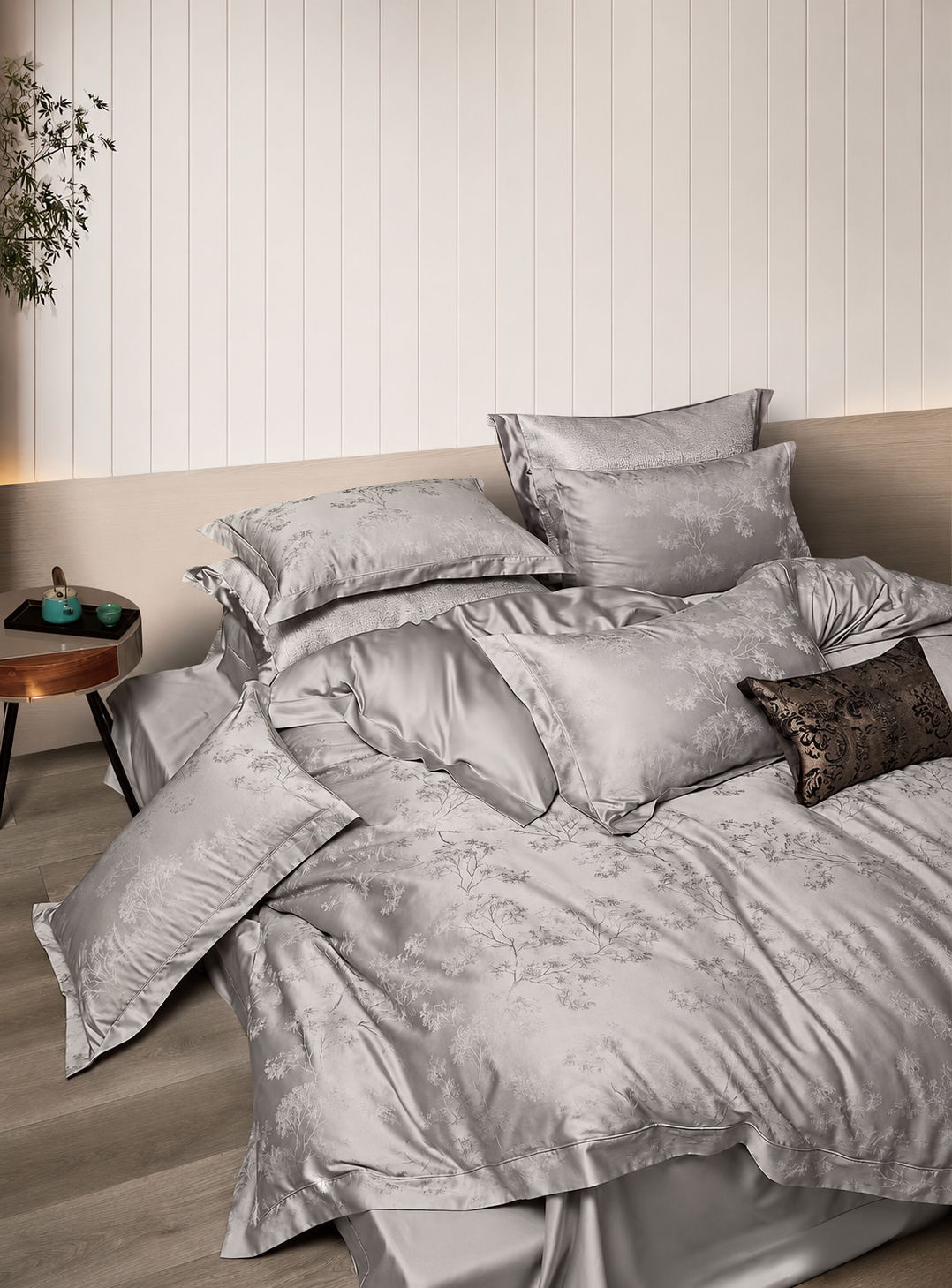 220*240cm 4 pc duvet cover Set (100%)cotton