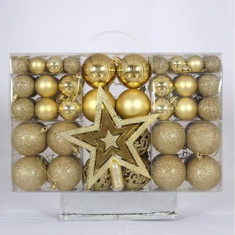 Christmas Balls Ornaments for Christmas Tree (101pcs)