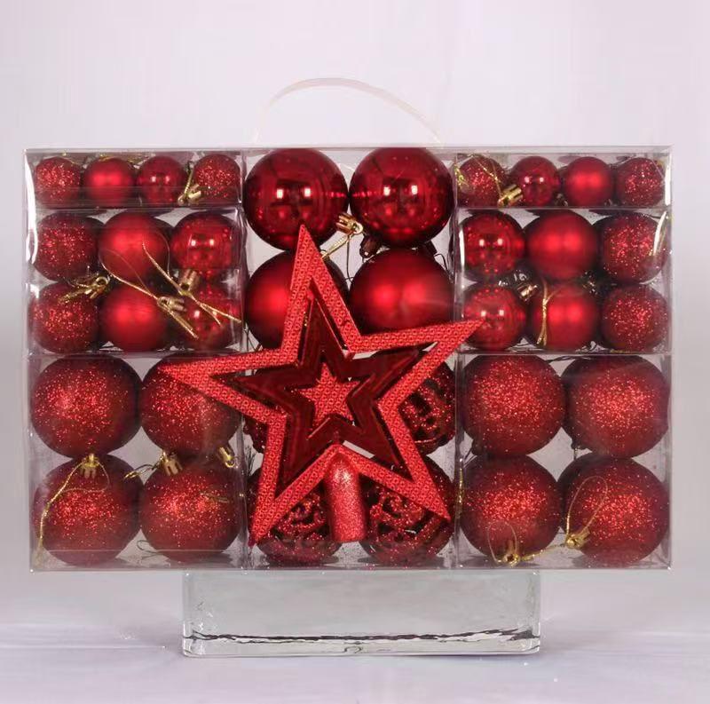 Christmas Balls Ornaments for Christmas Tree (101pcs)
