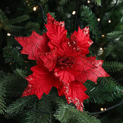 Luxury Christmas Tree Decor Bows 3pcs