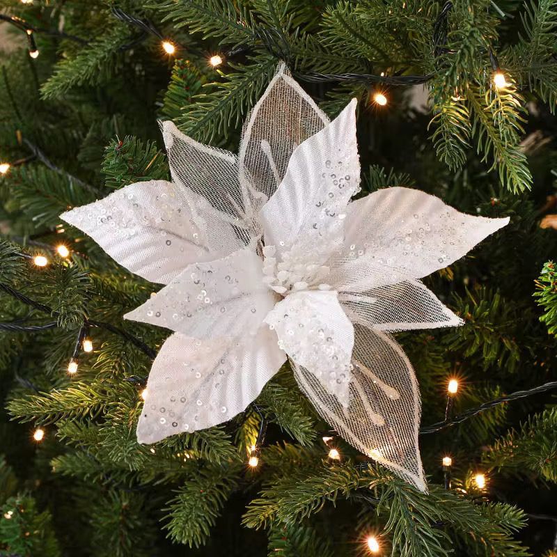 Luxury Christmas Tree Decor Bows 3pcs