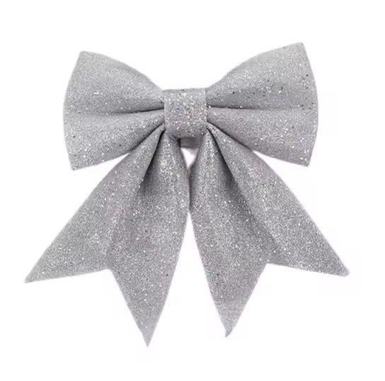 Christmas tree decorating bows Color