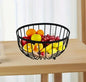 Quality heavy fruit basket with Bamboo.