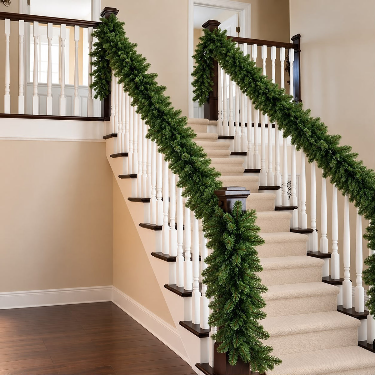 🎄✨ PREMIUM GREEN CHRISTMAS GARLAND ✨🎄