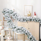 ❄️🎄 2.7M CHRISTMAS SNOW-FLOCKED GARLAND 🎄❄️