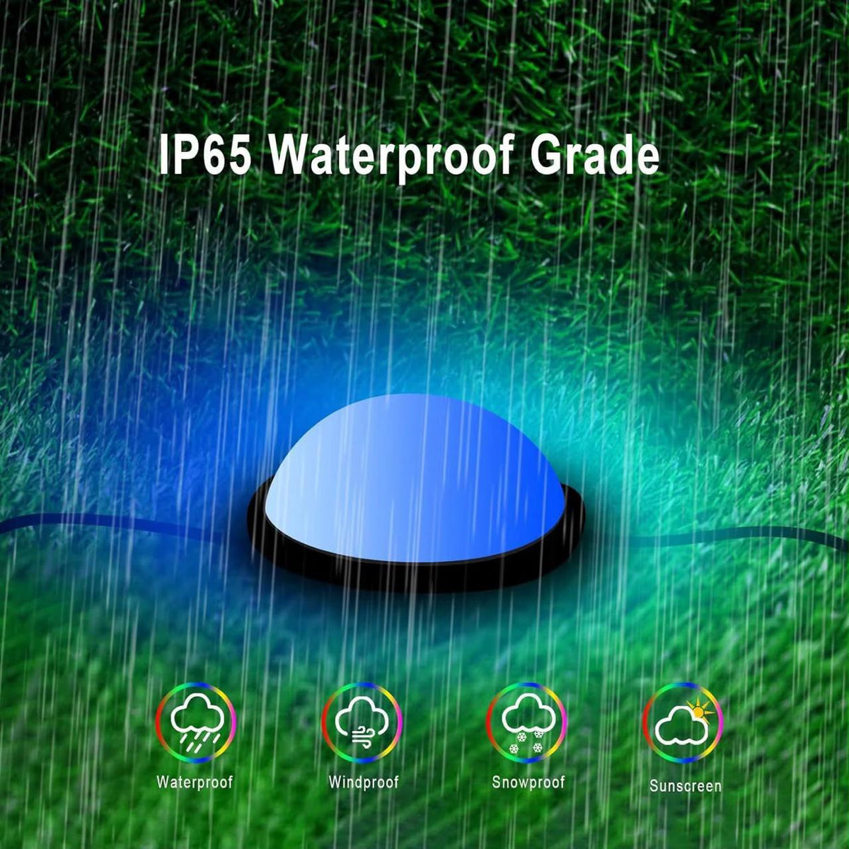✨ IP65 Outdoor Ground Lights – 20 Pack