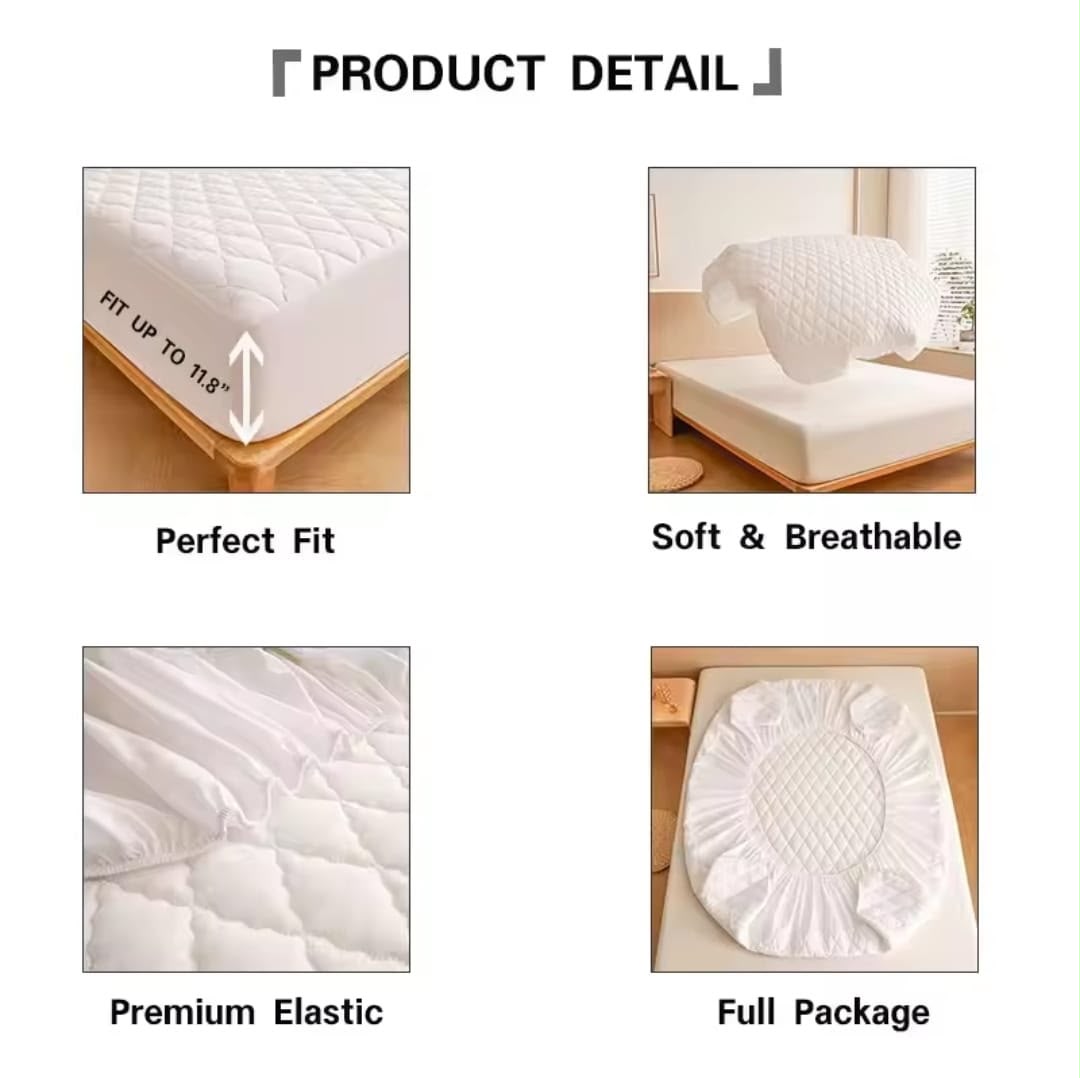 7*7/7*8 Premium Waterproof Mattress Protector