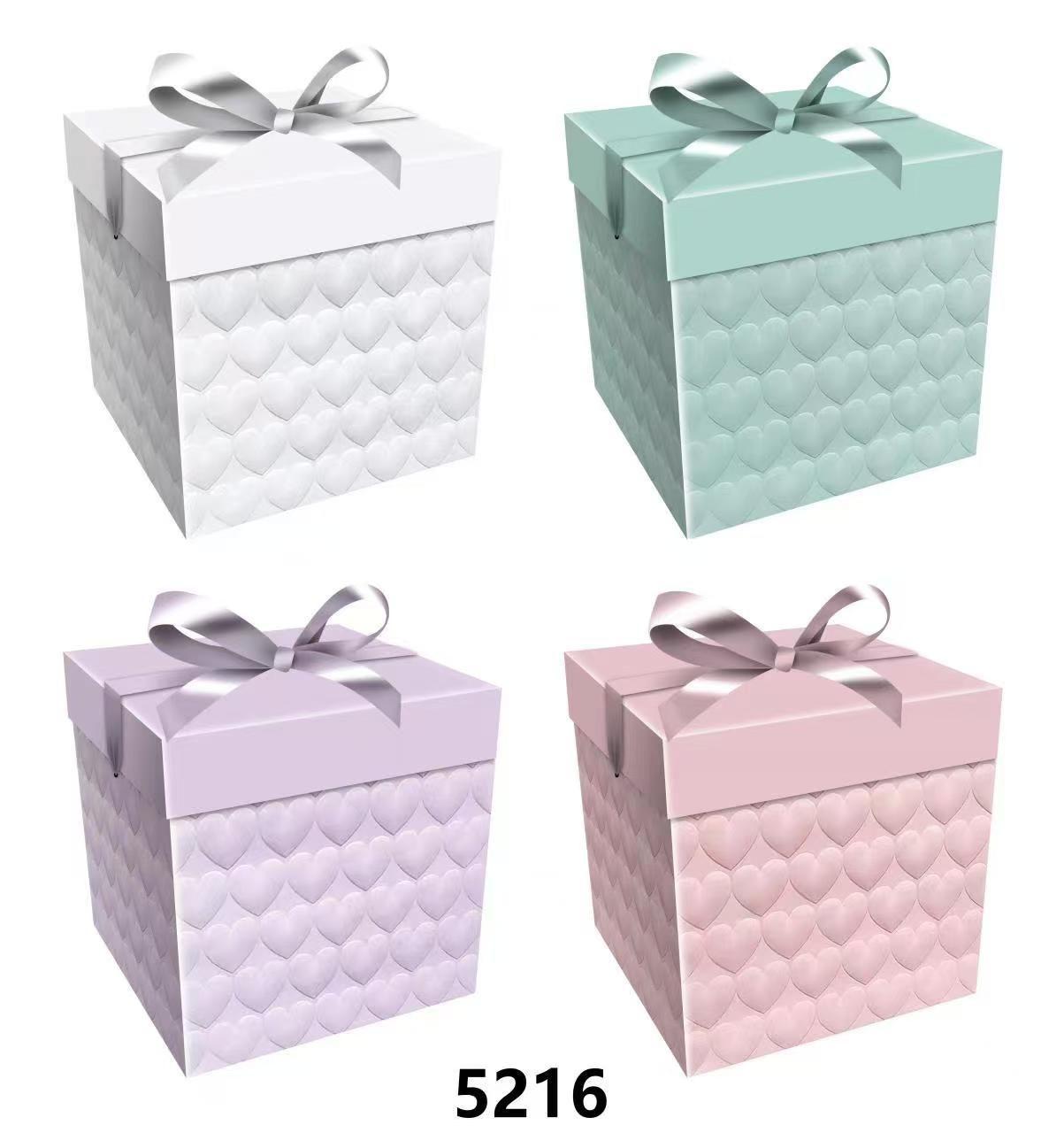 Luxury golden gift packaging / folding storage gift box with bow