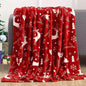 Premium Christmas Sherpa Fleece Throw Blanket