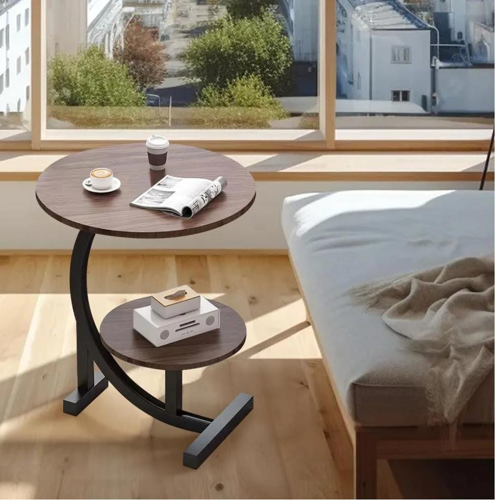 Double layer Shape Side Table