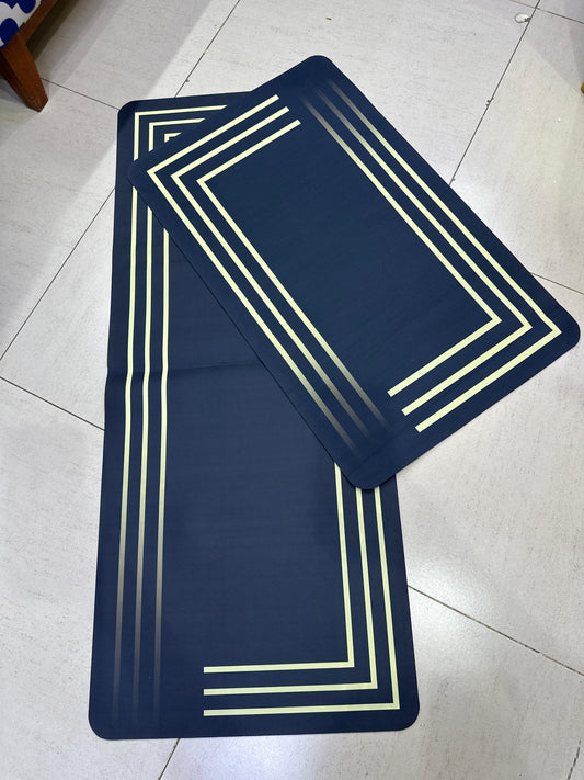 High Quality 2PC Rubber Kitchen Mats