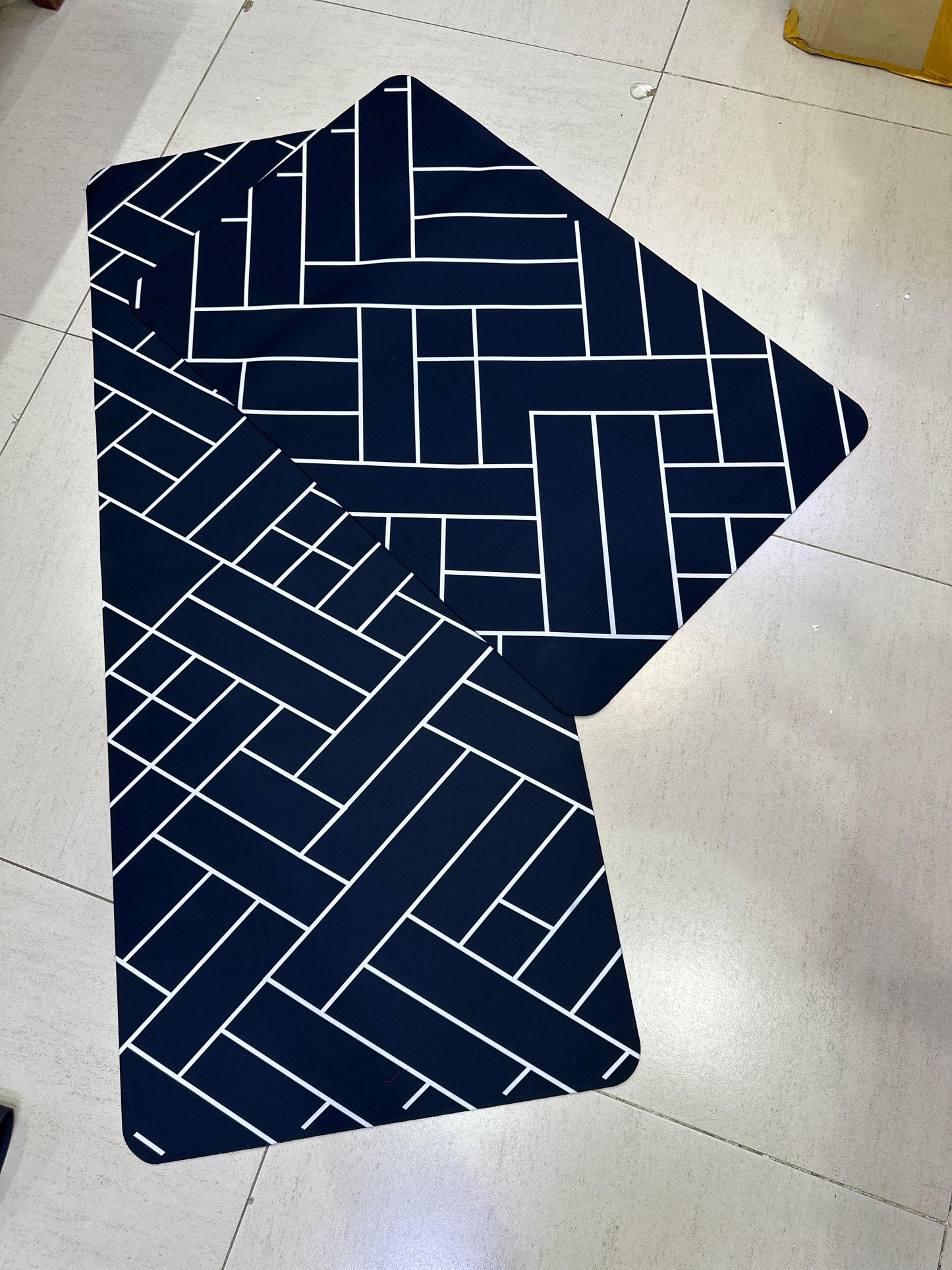 High Quality 2PC Rubber Kitchen Mats