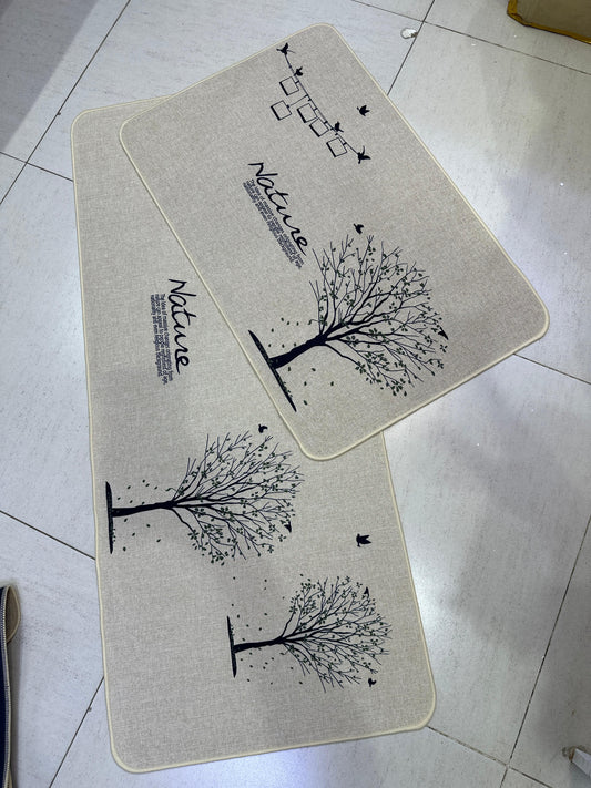 High Quality 2PC Rubber Kitchen Mats